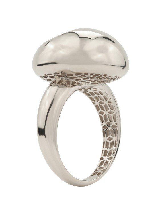 Кольцо из белого золота c бриллиантами