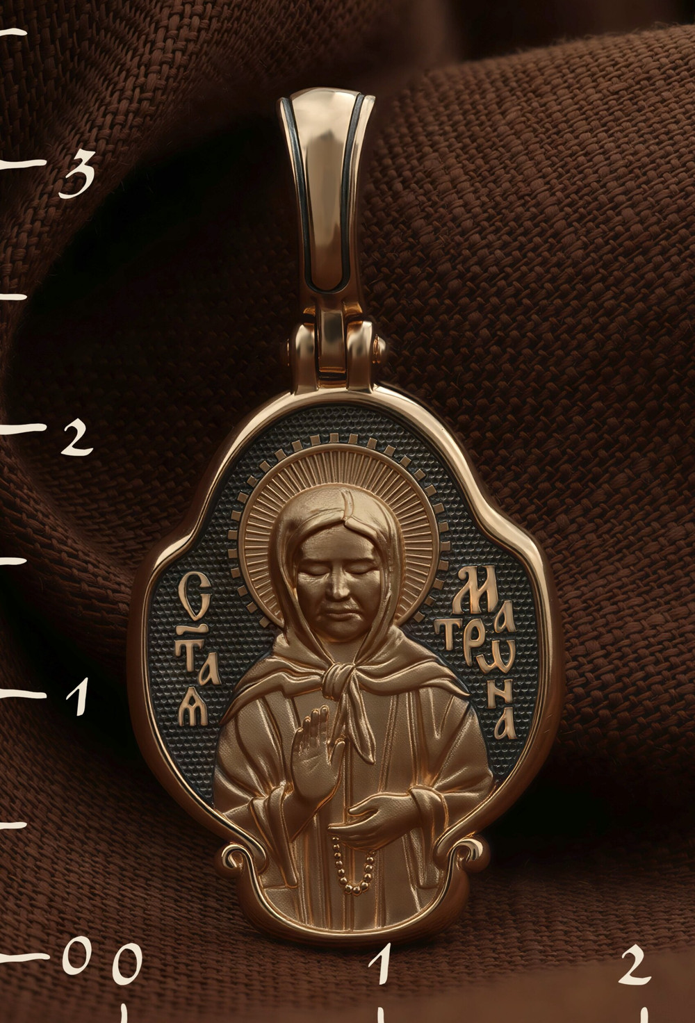 Образок из золота