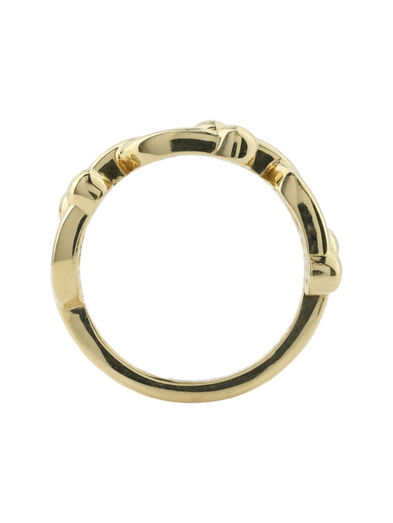 Кольцо из лимонного золота