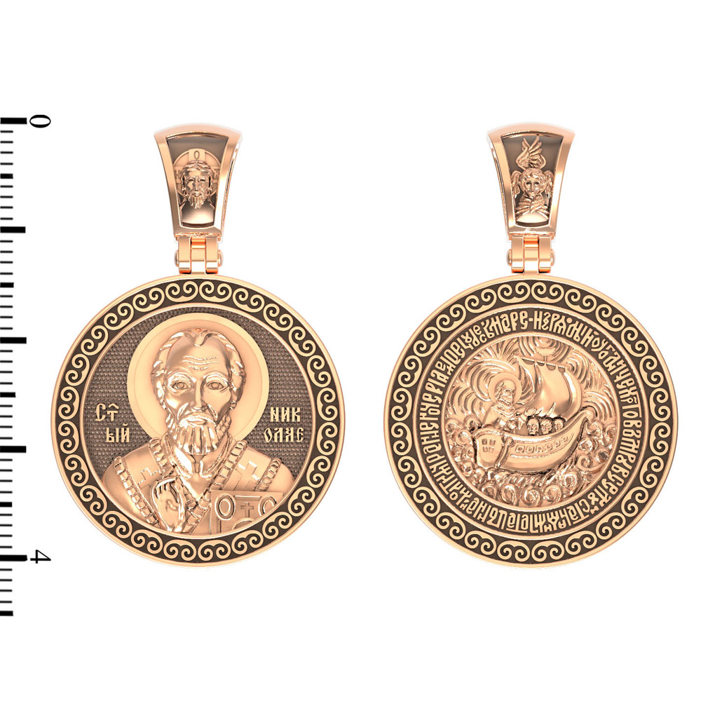 Образок из золота