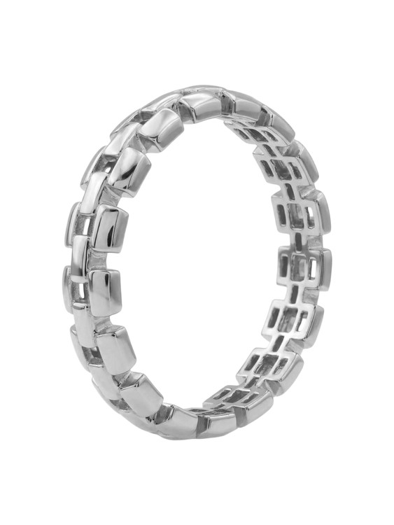 Кольцо из белого золота