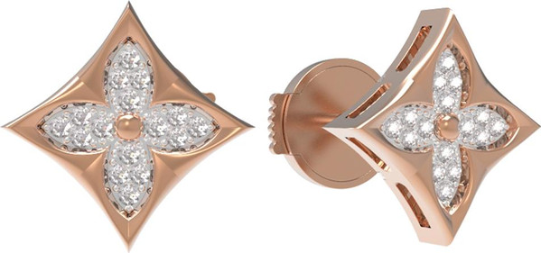 Серьги из золота c бриллиантами