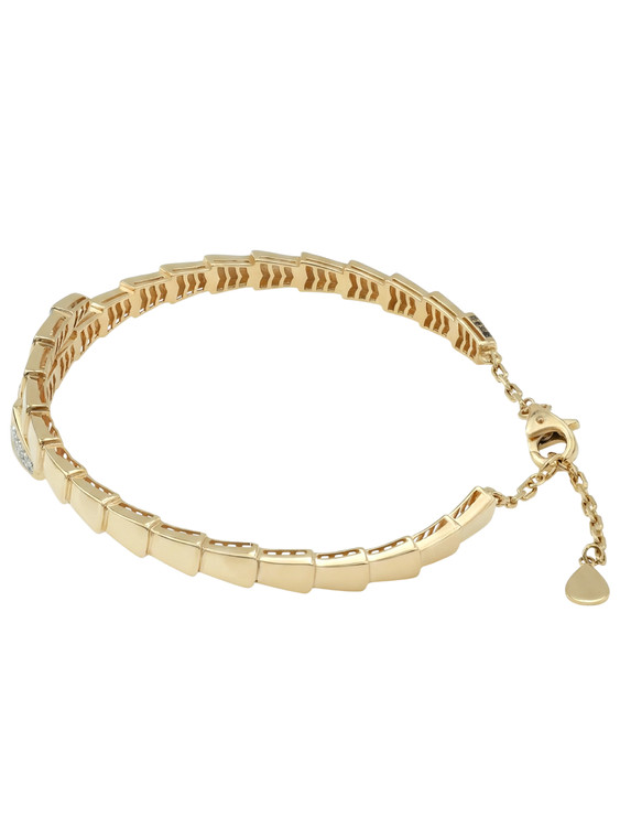 Браслет из лимонного золота c бриллиантами