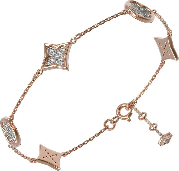 Браслет из золота c бриллиантами