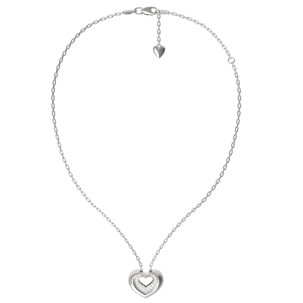 Колье из белого золота c бриллиантами