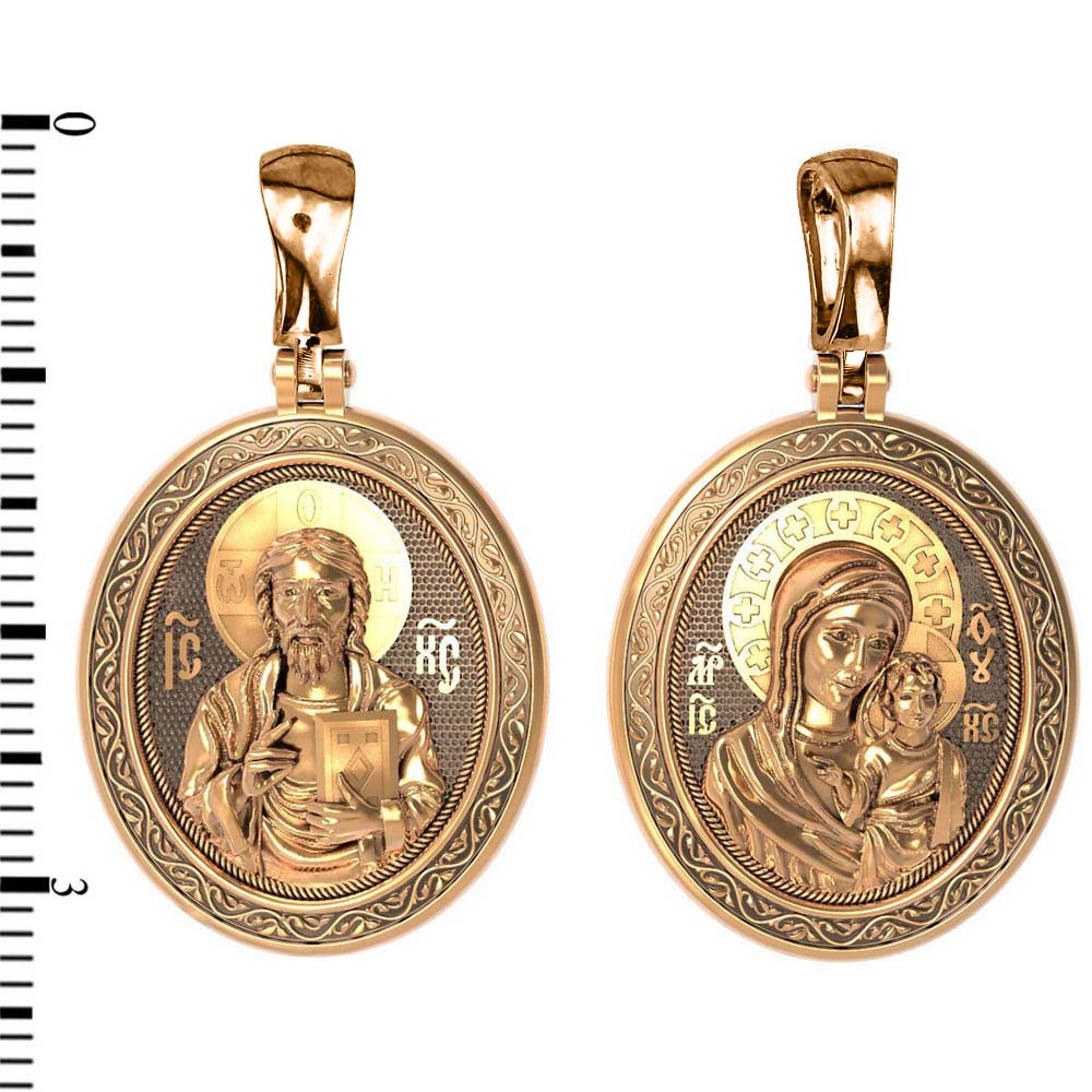 Образок из золота