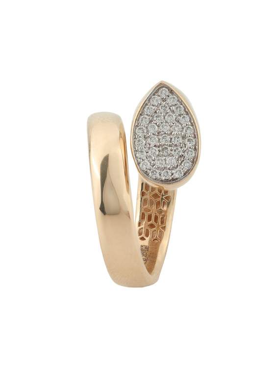 Кольцо из золота c бриллиантами