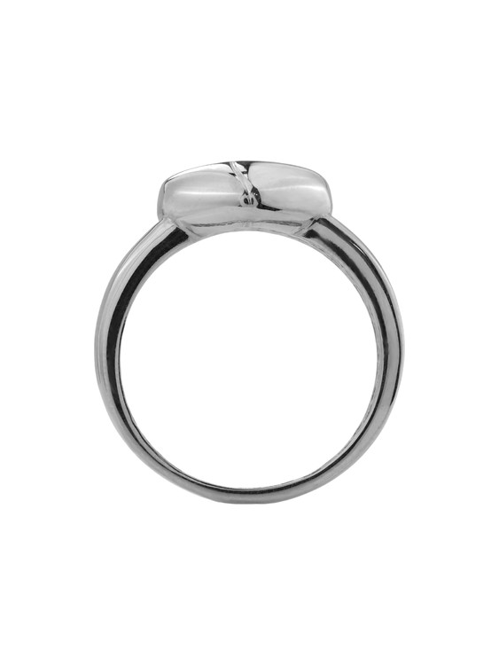 Кольцо из белого золота