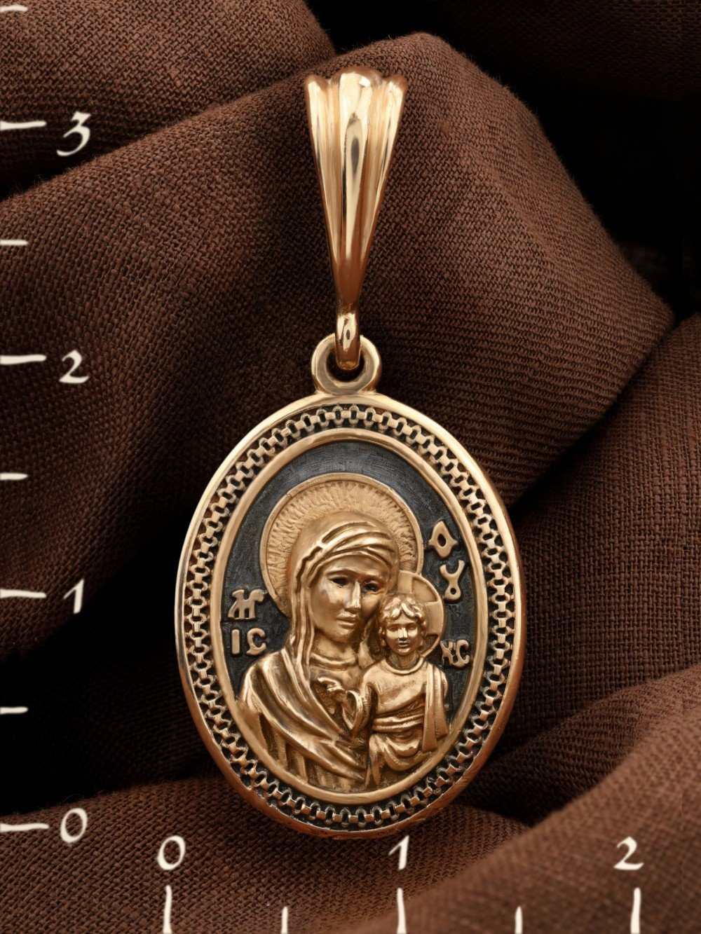 Образок из золота