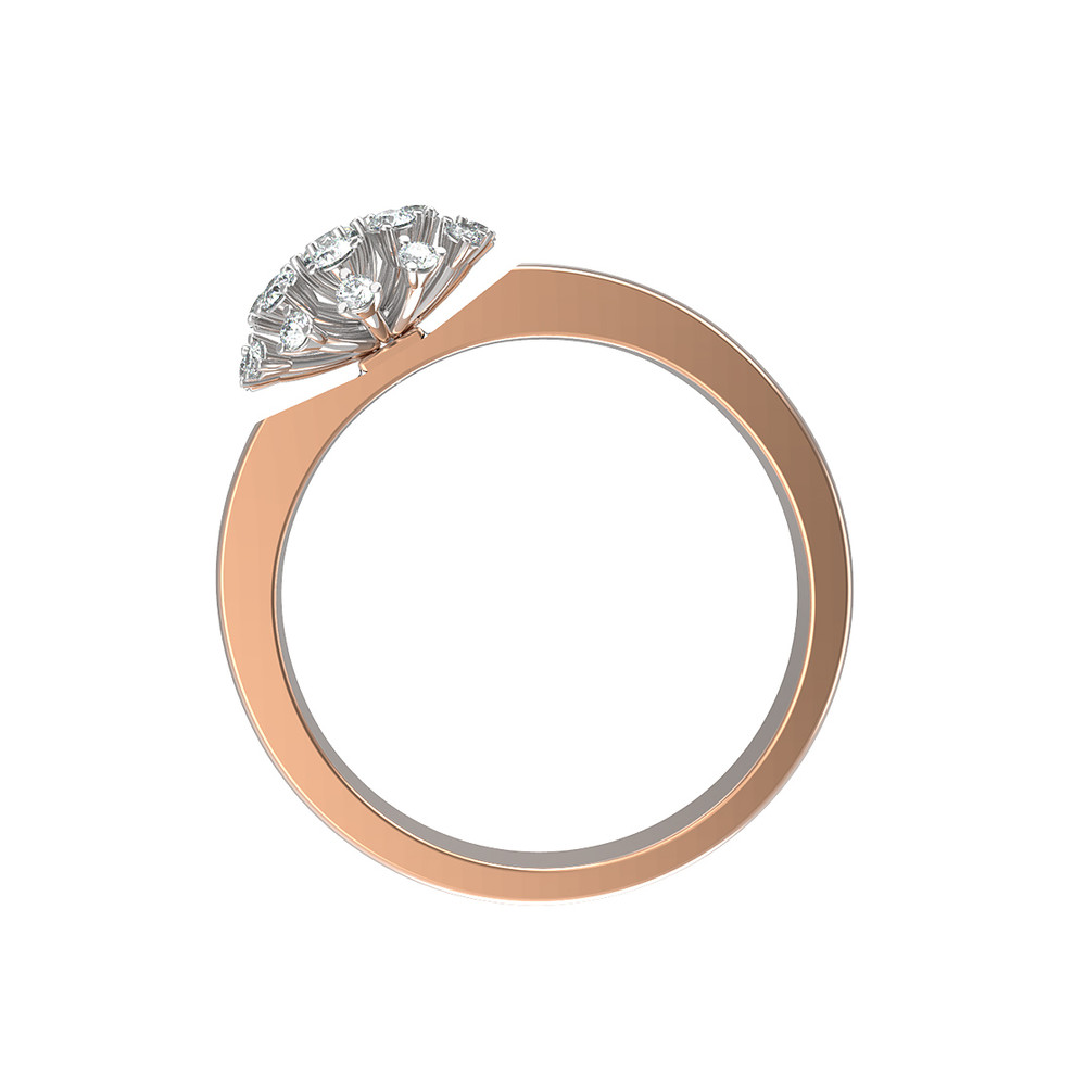 Кольцо из золота c бриллиантами