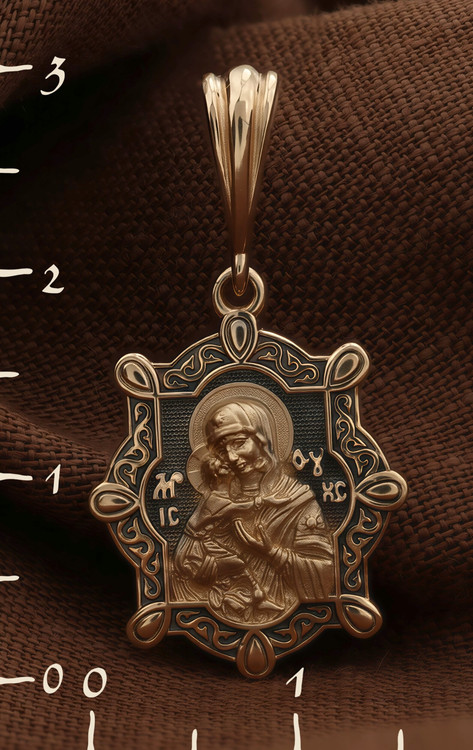 Образок из золота