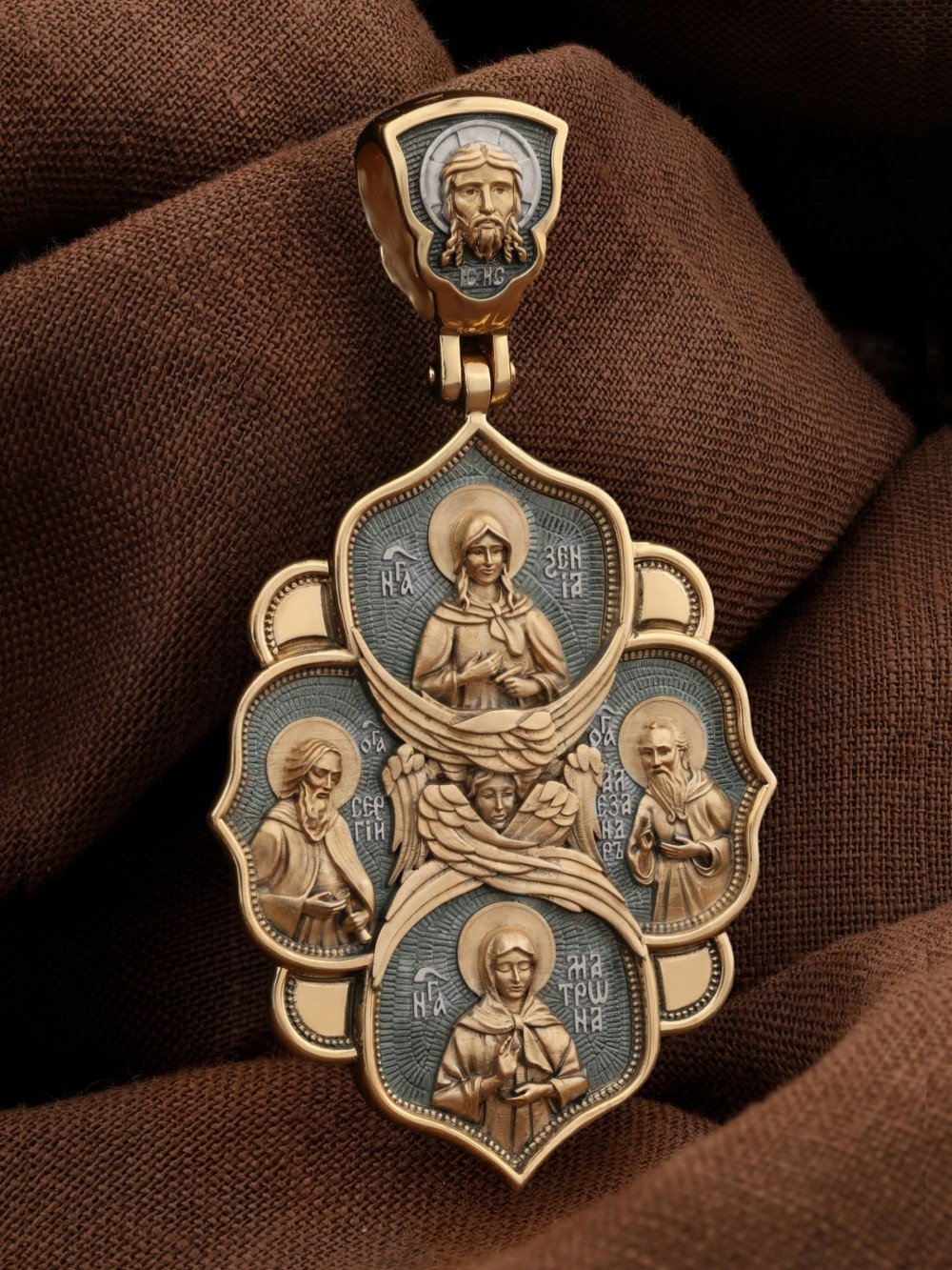 Образок из золота