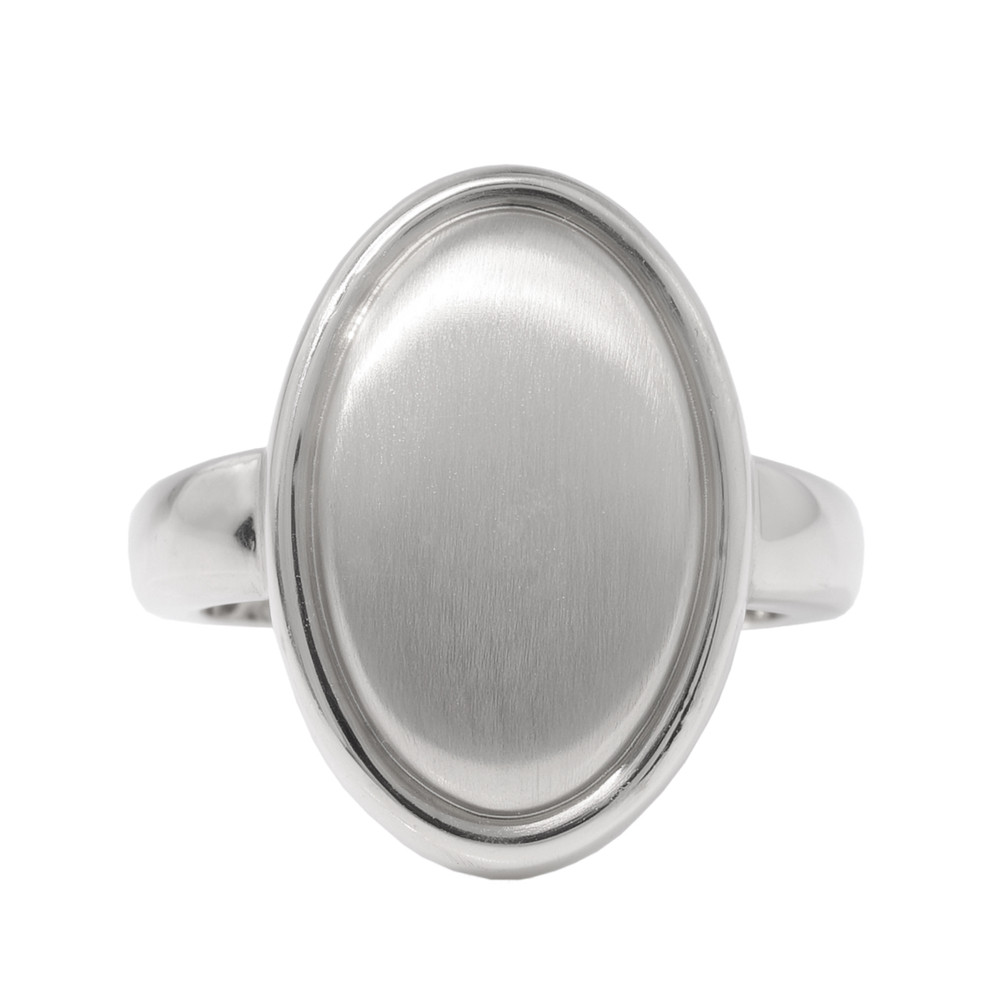 Кольцо из белого золота