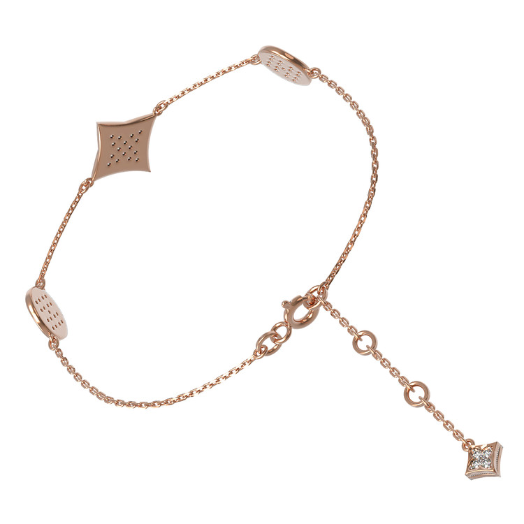 Браслет из золота c бриллиантами