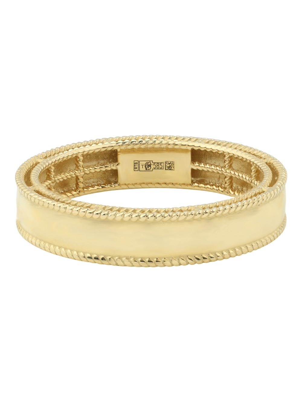 Кольцо из лимонного золота