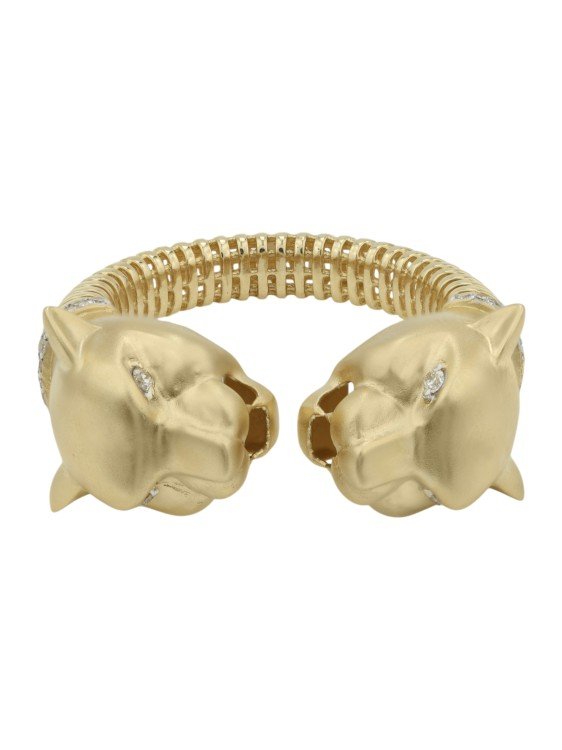 Кольцо из лимонного золота c бриллиантами