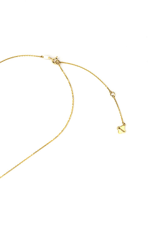 Колье из лимонного золота c бриллиантами и малахитом