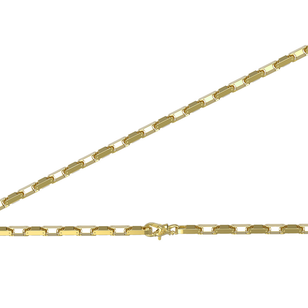 Цепь из лимонного золота