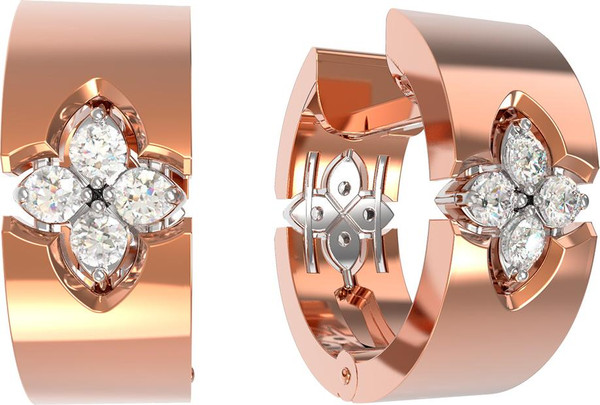 Серьги из золота c бриллиантами