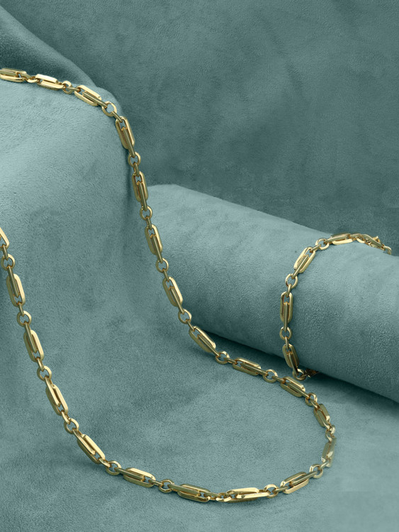 Цепь из лимонного золота