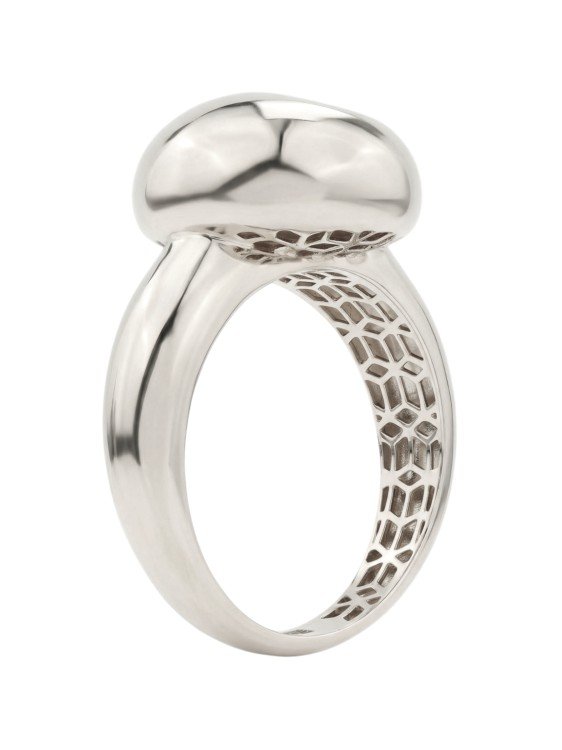 Кольцо из белого золота c бриллиантами