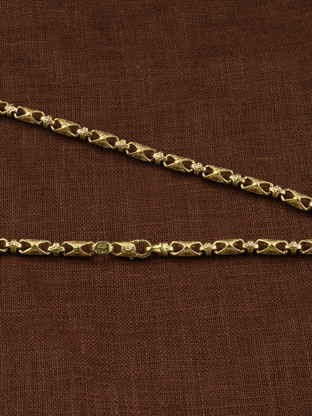 Цепь из лимонного золота