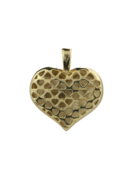 Подвеска из лимонного золота