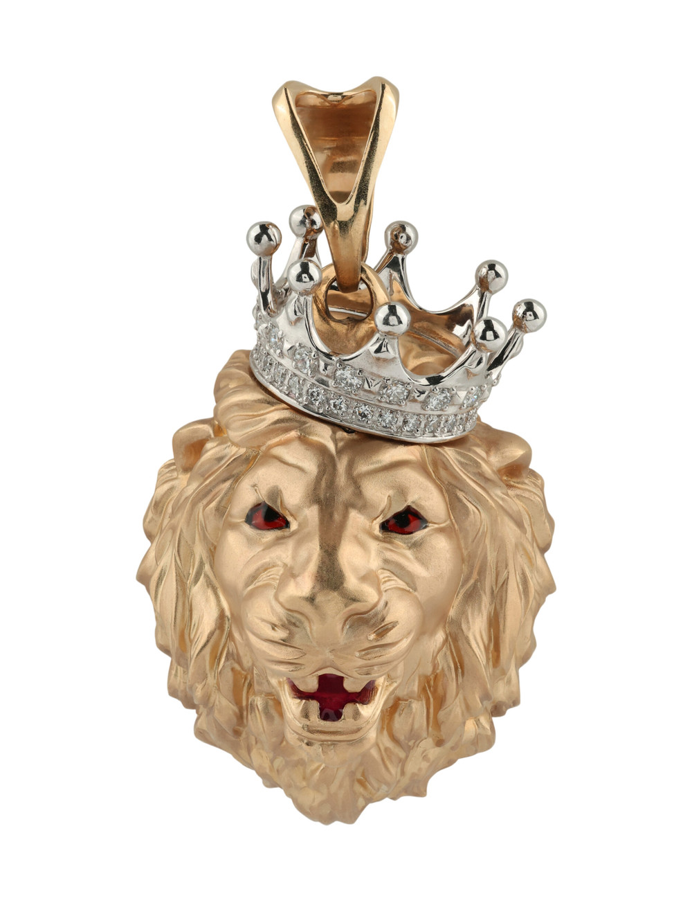 Подвеска из золота c эмалью и бриллиантами