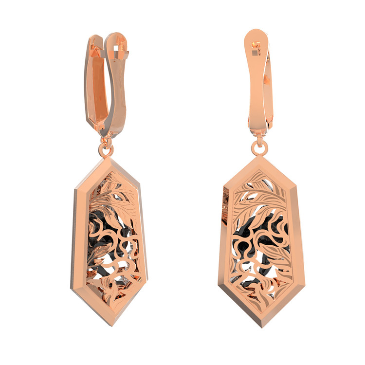 Серьги из золота