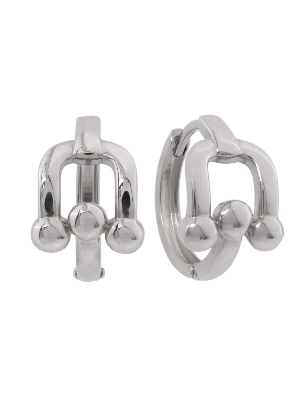 Серьги из белого золота