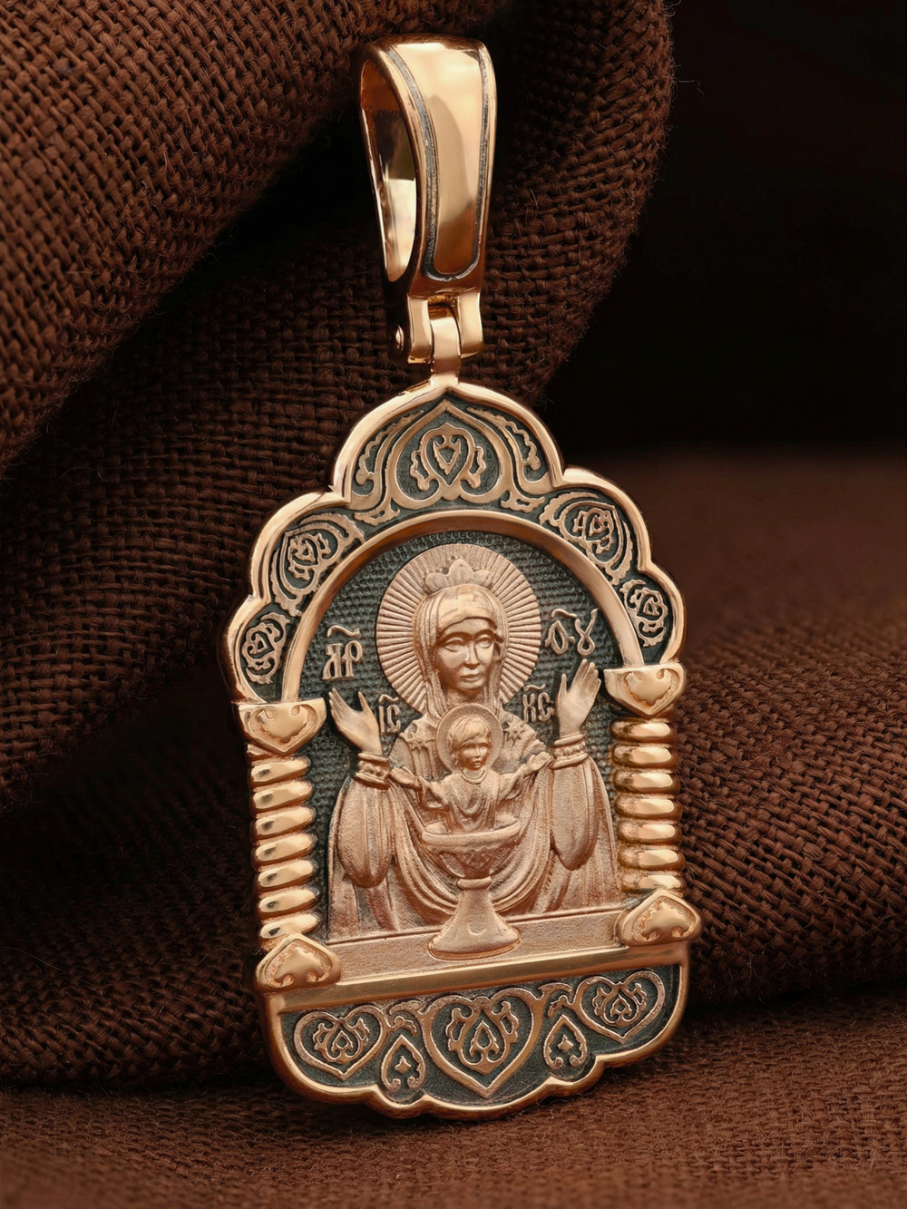 Образок из золота