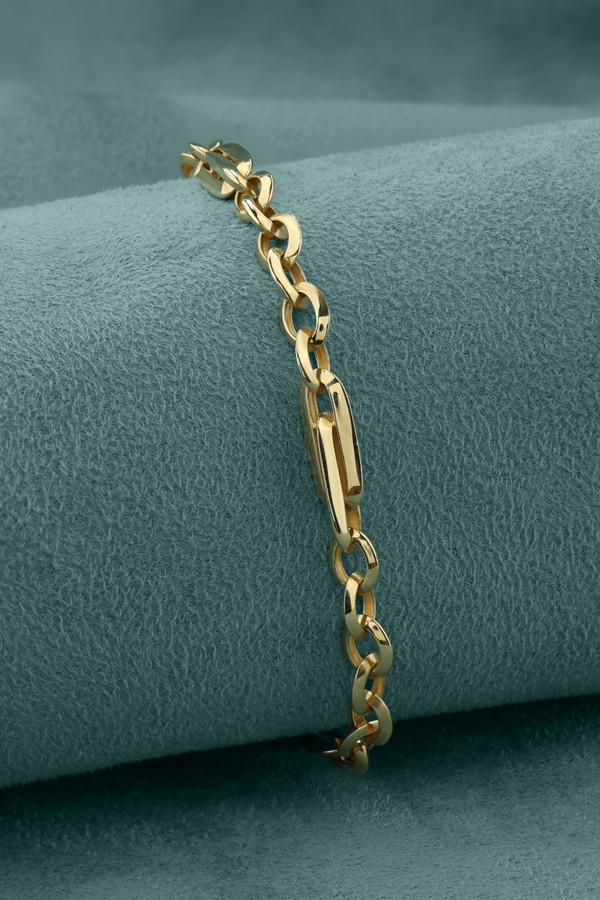 Браслет из лимонного золота