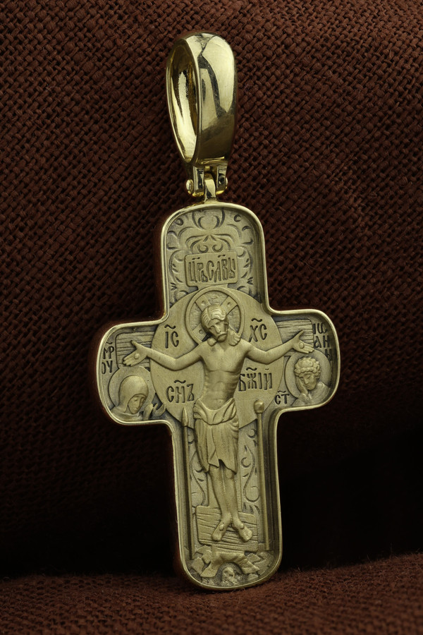 Крест из зелёного золота