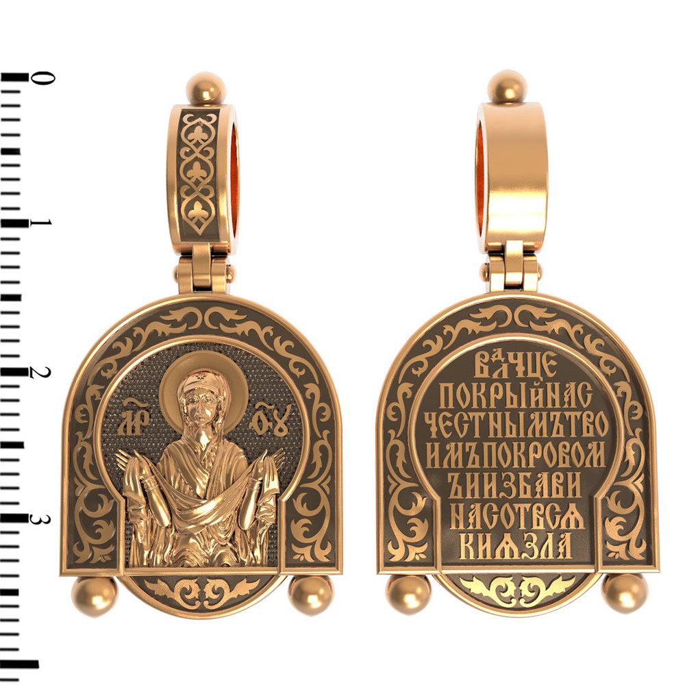 Образок из золота