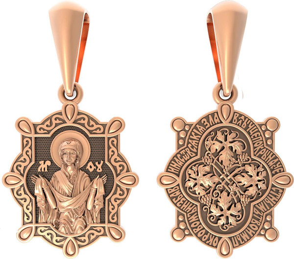 Образок из золота