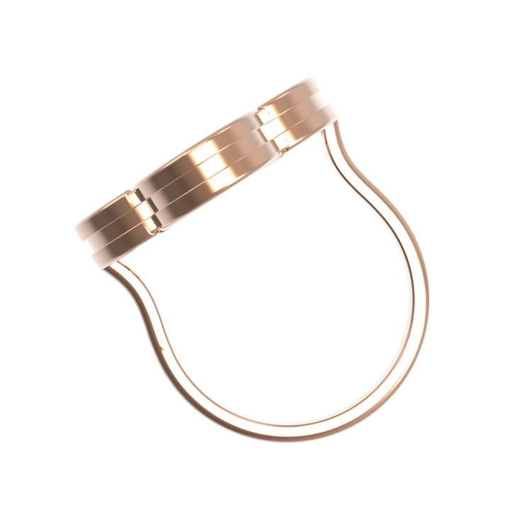 Кольцо из золота c ониксом